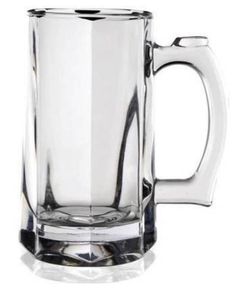     			Somil Glass Beer Glass, Transparent, Pack Of 1, 360 ml