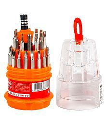 MINISO-tools hardware Screwdriver Set, Steel 31 in 1 with 30 Screwdriver Bits, Professional Magnetic Driver Set, for PC/Household/Furniture/Tablet/Game Console/Electronic Devices