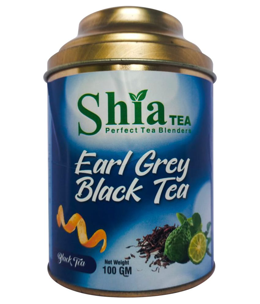     			shia Tea Earl Grey Black Tea Loose Leaf 100 gm