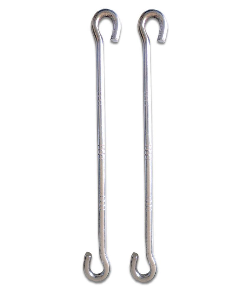     			Laxmi Garden Jhula Swing Rod Hook (Pack of 2) Set of 2 Stainless Steel Hooks
