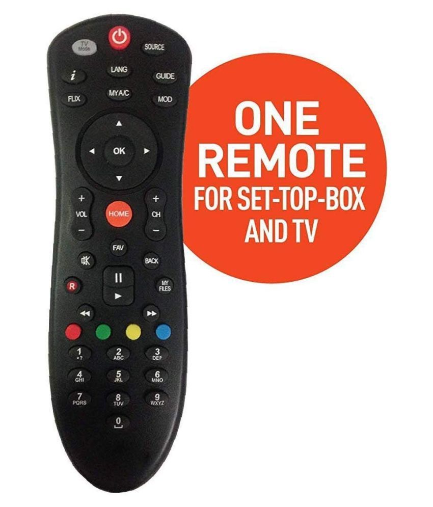     			Hybite Dish TV DTH Remote Compatible with  Dish TV SetTop