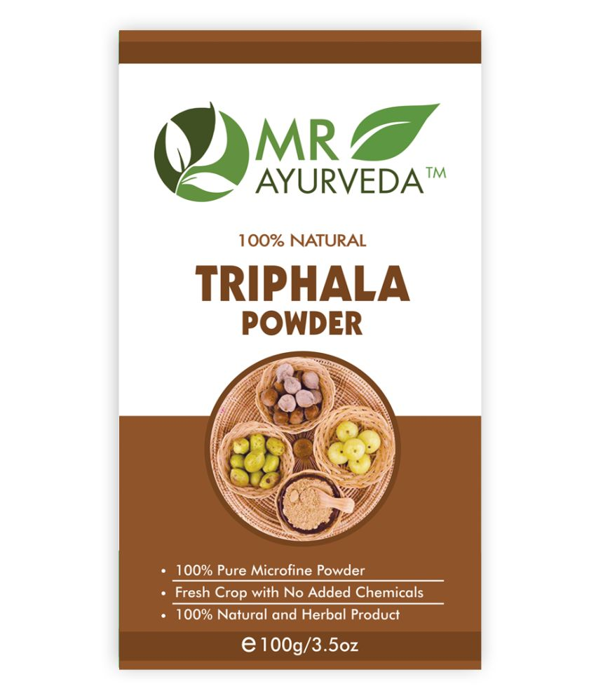     			MR Ayurveda 100% Natural Triphala Powder Hair Scalp Treatment 100 g