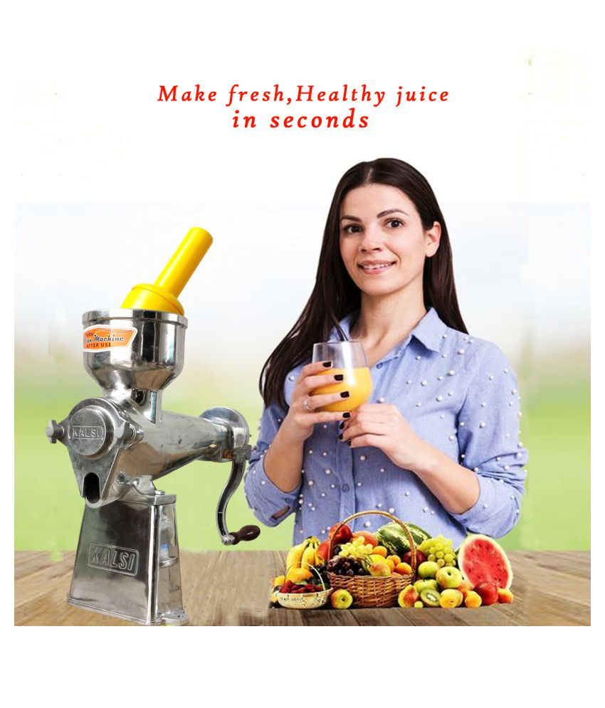 Kalsi 12no lemon squeezer Silver Manual Juicer Buy Online at Best