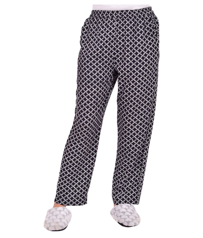     			NUEVOSDAMAS Rayon Pajamas - Multi Color Single