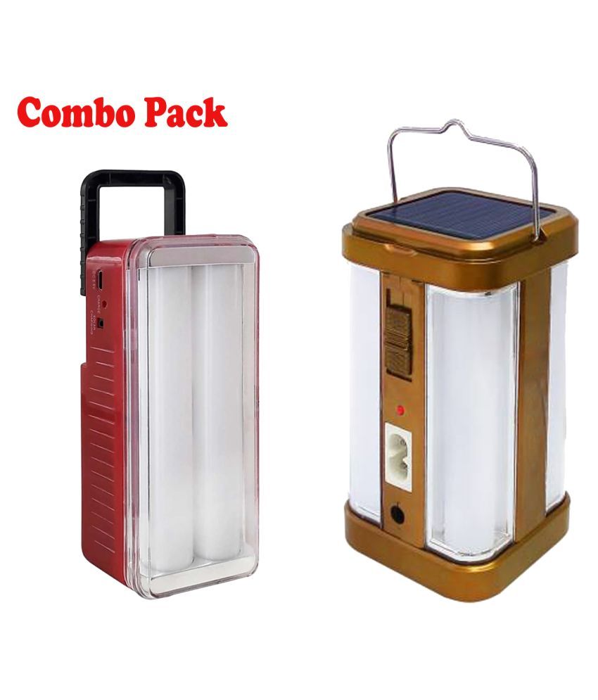     			Stylopunk EN35 And 5W EN69 Above 50W Solar Lantern - Pack of 2