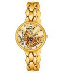 Redux GW-204 Golden Dial Analogue Watch for Women's & Girl's