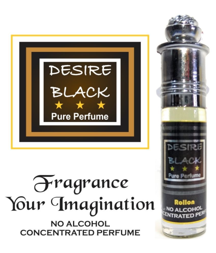     			INDRA SUGANDH BHANDAR Attar For Men|Women Desire Black Pure Perfume 24 Hours Long Lasting Fragrance 6ml Rollon Pack