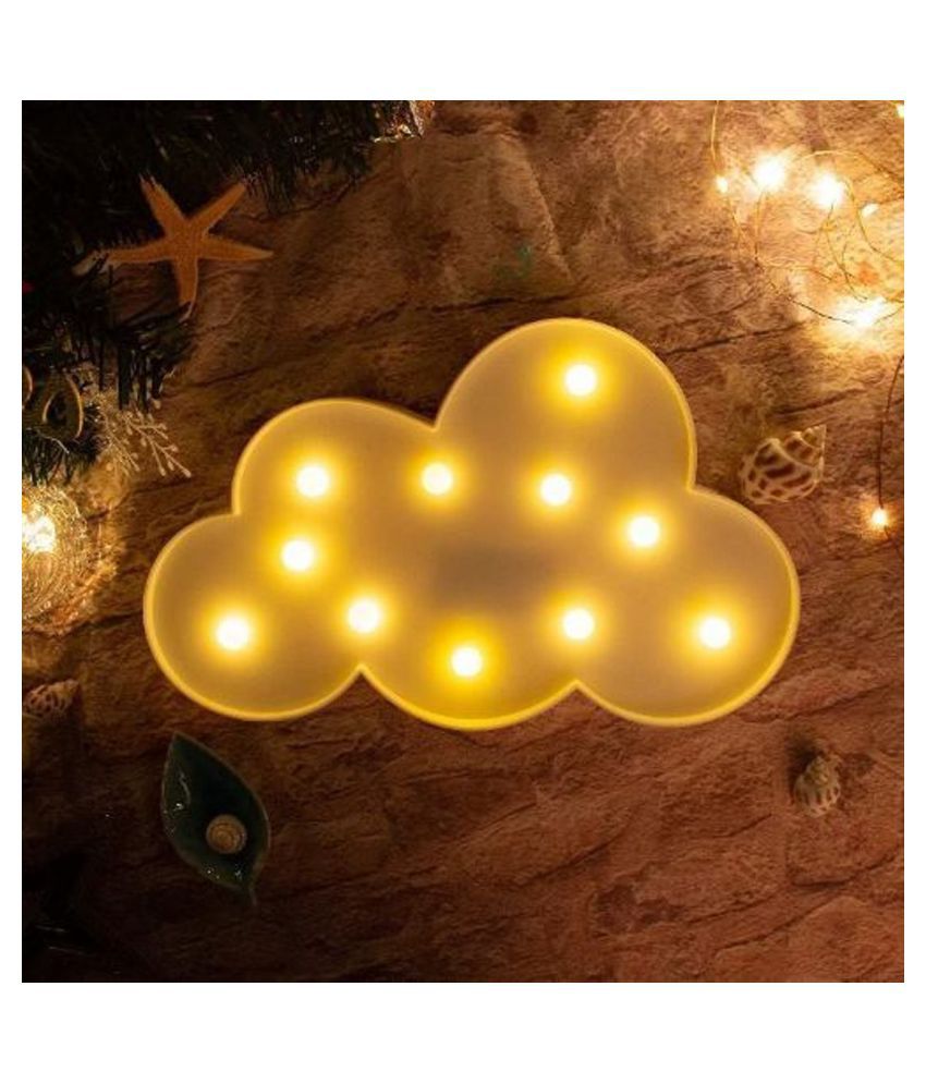     			MIRADH LED Marquee Letter Light, {CLOUD} LED Strips
