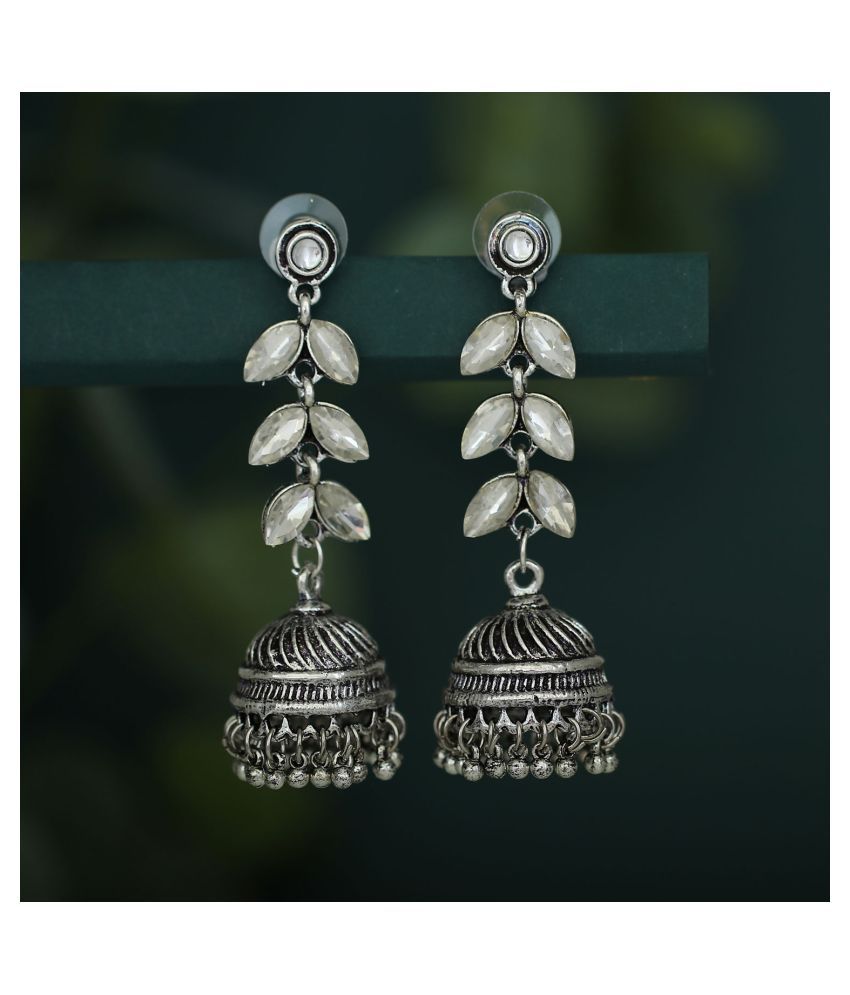     			Sukkhi Charming Oxidised Jhumki Earring For Women