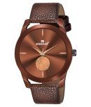 Redux - Brown Leather Analog Men's Watch