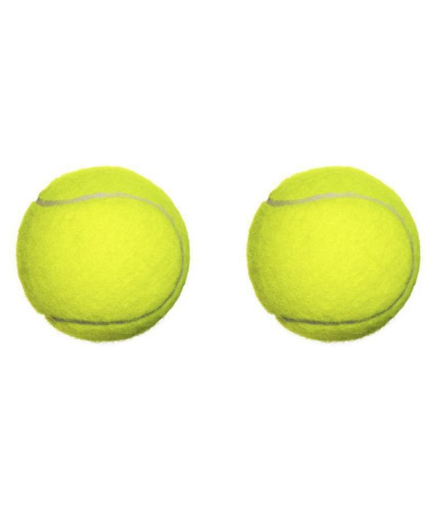     			EmmEmm Pack of 2 Pcs Premium Range Cricket Tennis Balls (Green)