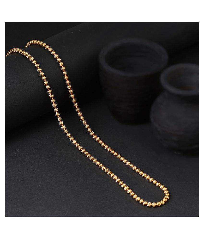     			Sukkhi Marvellous Gold Plated Unisex Ball chain