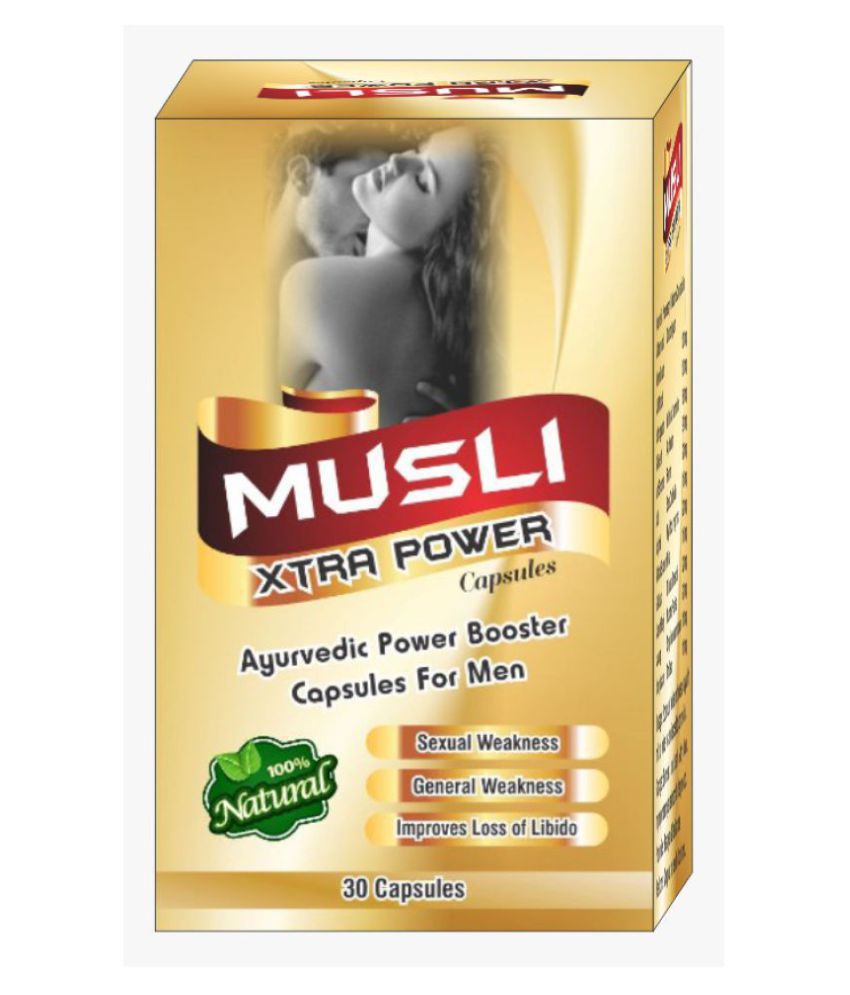     			Cackle's Musli Xtra Power100%Ayurvedic Capsule 30 no.s Pack Of 1