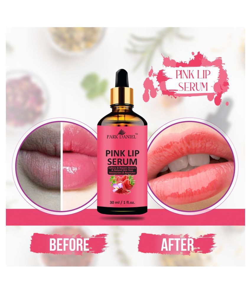 Park Daniel Pink Lip Serum-Glossy & Shiny Lip Gloss Liquid Pink 30 mL