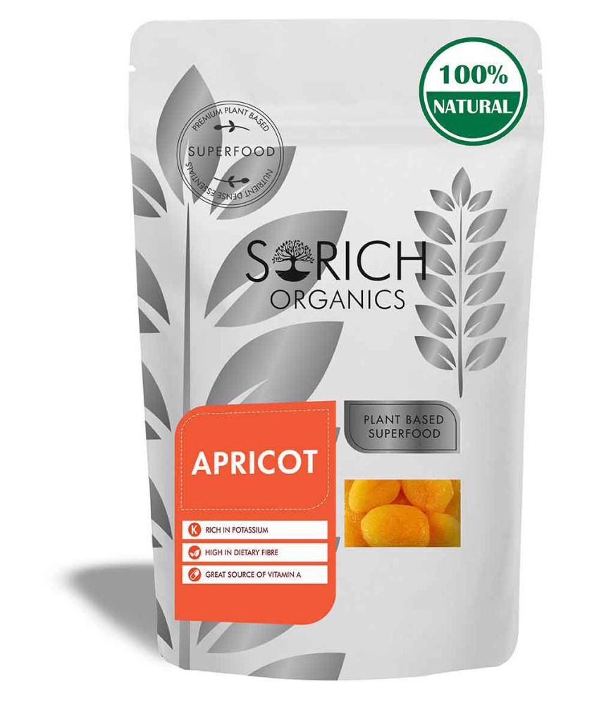     			Sorich Organics Premium Turkish Apricot Dehydrated Fruit - 400 Gm