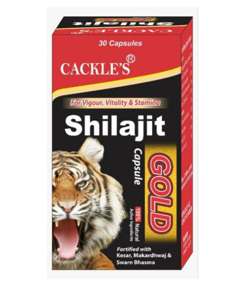     			Cackle's Shilajit Gold  Herbal Capsule 30 no.s Pack Of 1