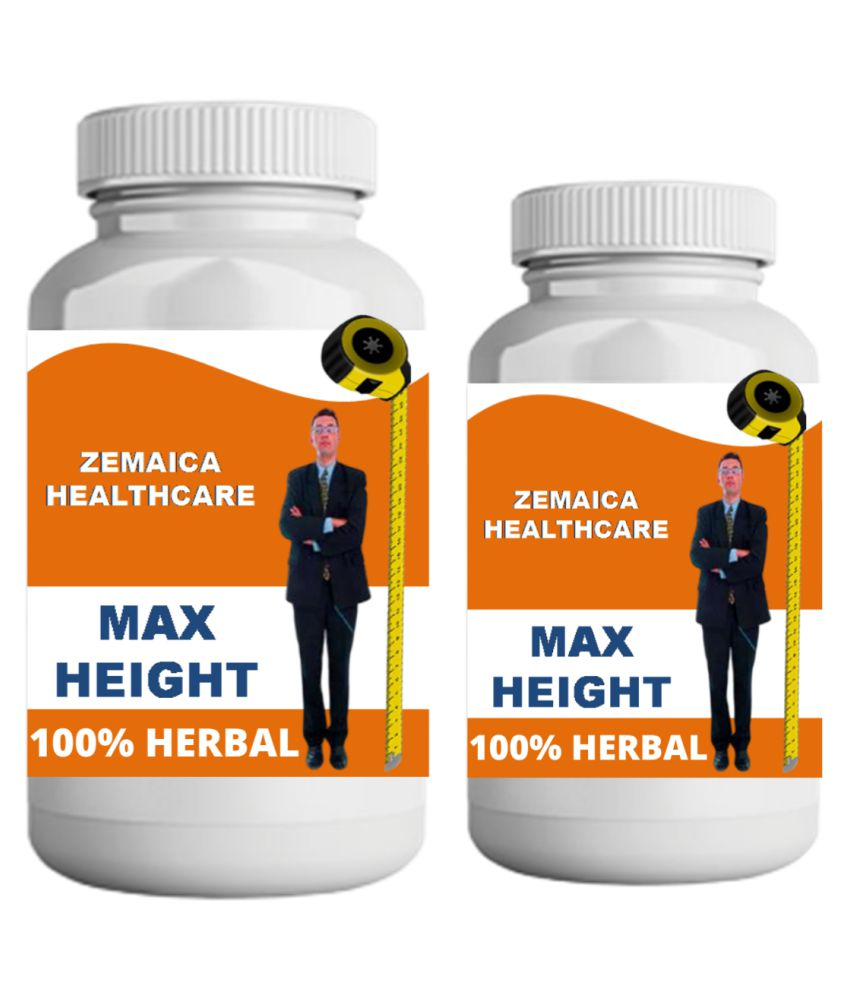     			Zemaica Healthcare max height banana flavor 0.2 kg Powder Pack of 2