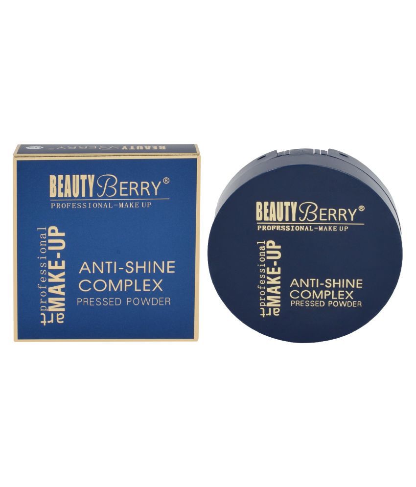     			Beauty Berry Anti Shine complex Pressed Powder Professional art Nude SPF 15 18 g