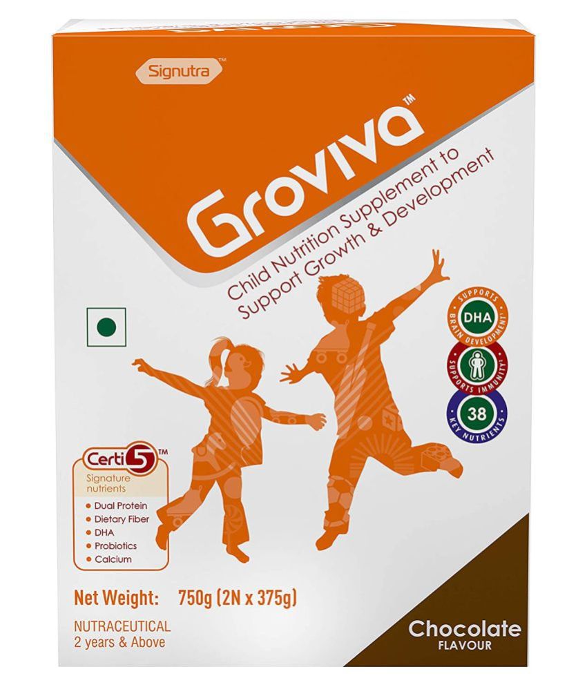     			Groviva Child Nutrition Supplement Jar Nutrition Drink for Children 750 gm