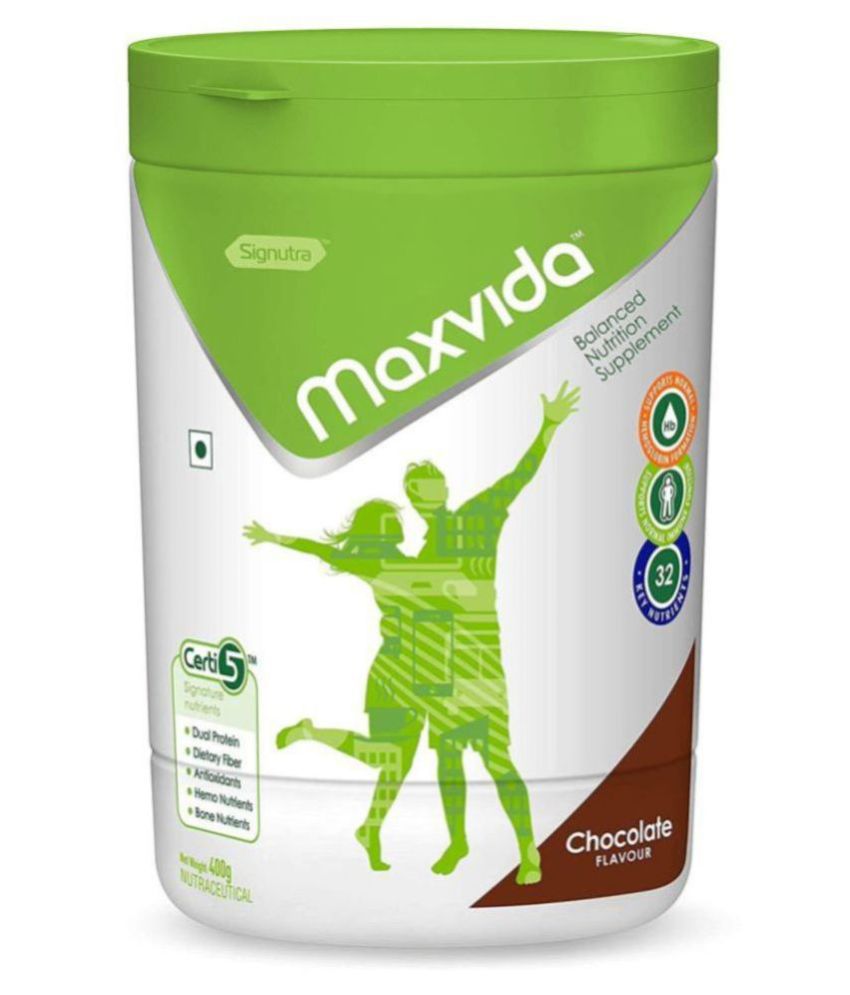     			MAXVIDA Nutrition Supplement for Adults Nutrition Drink for Adult 400 gm