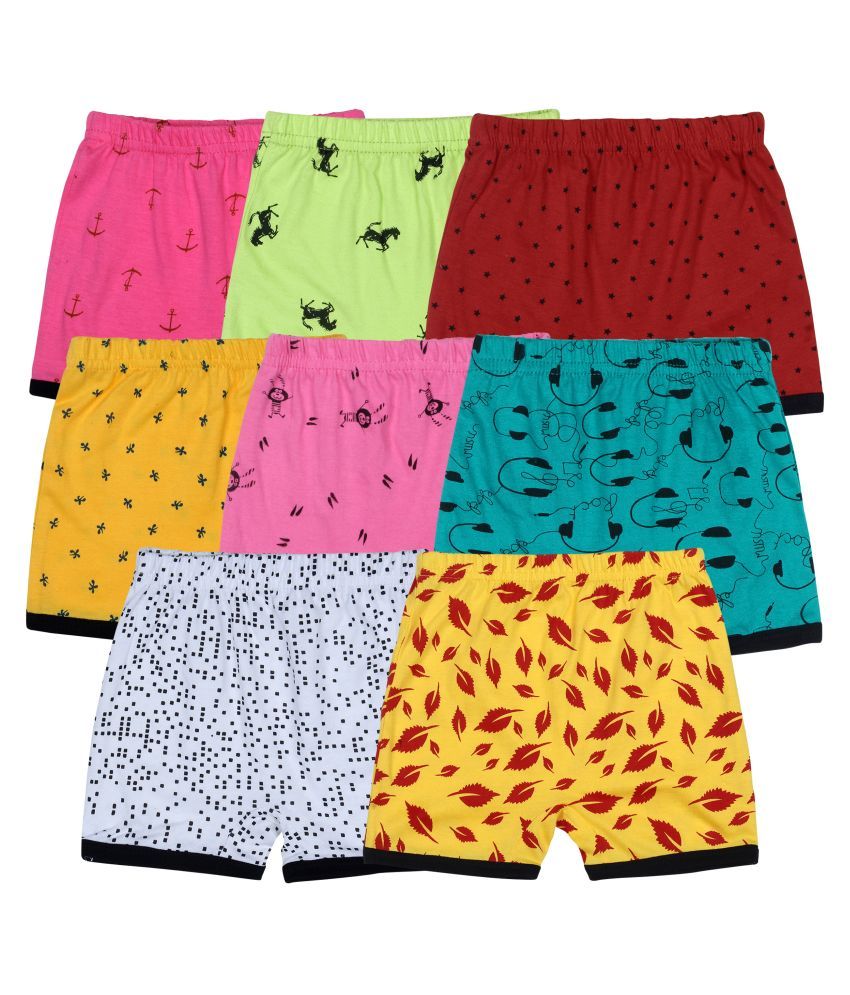     			Diaz Kids bloomers combo pack of 8