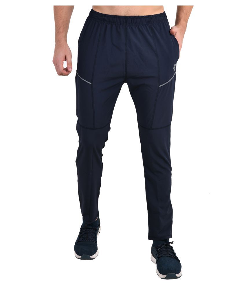 Forbro Polyester Lycra Blend Regular fit Sport /Casual Track Pants for Men...