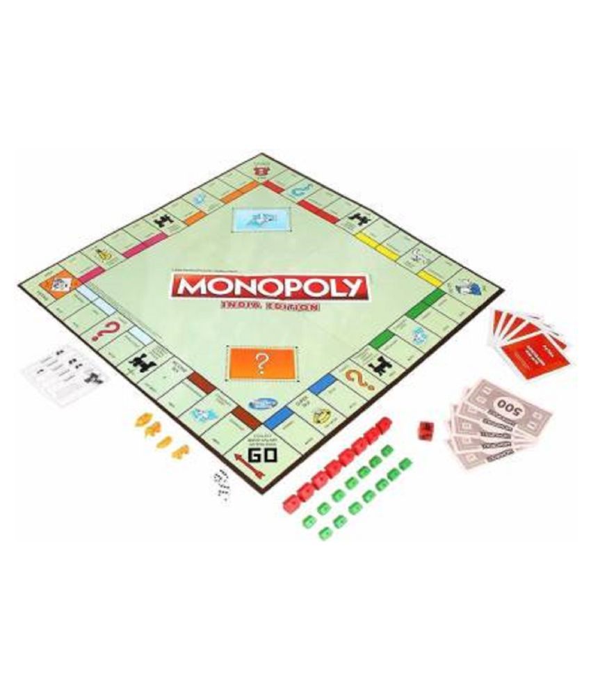 Monopoly India Edition Board Game for Families and Kids Ages 8 and Up ...