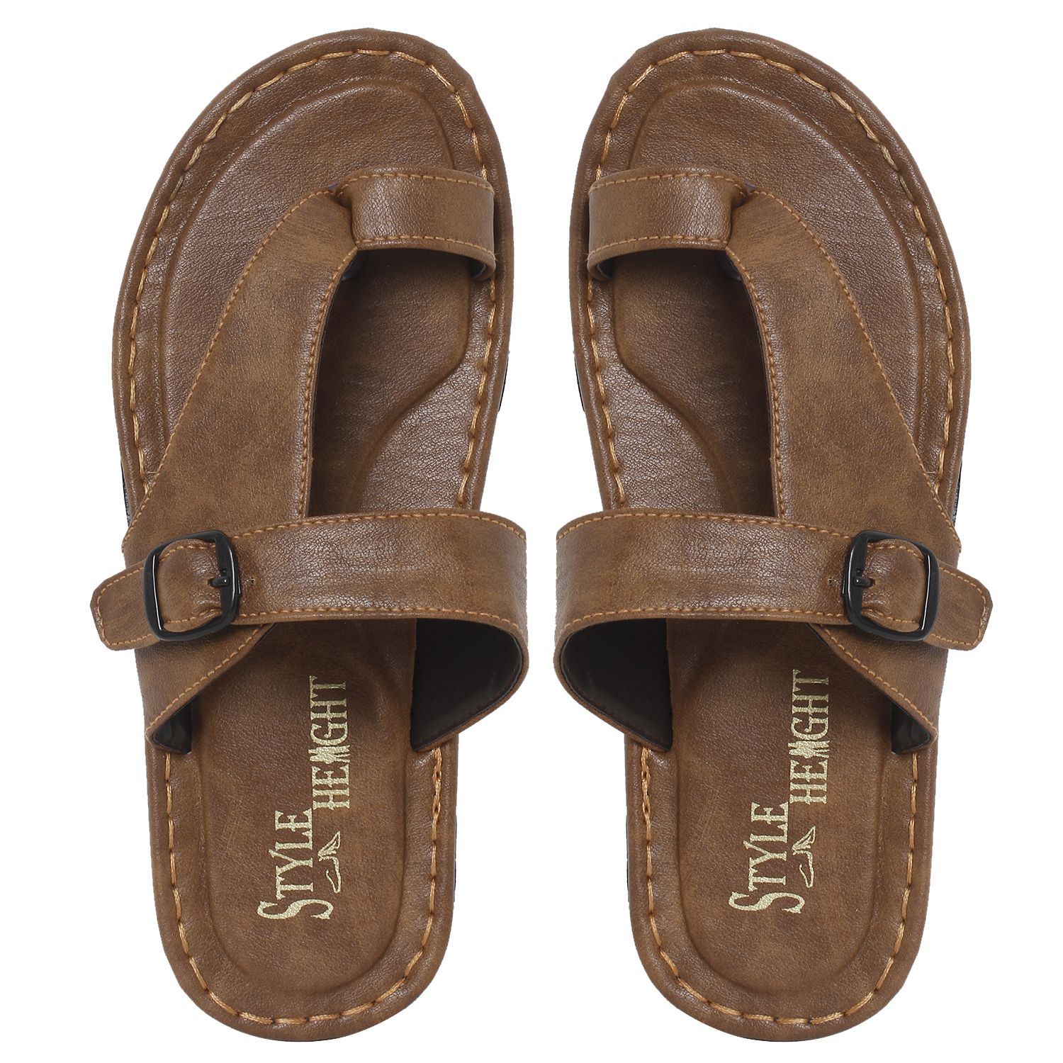     			Style Height Brown Flip Flops