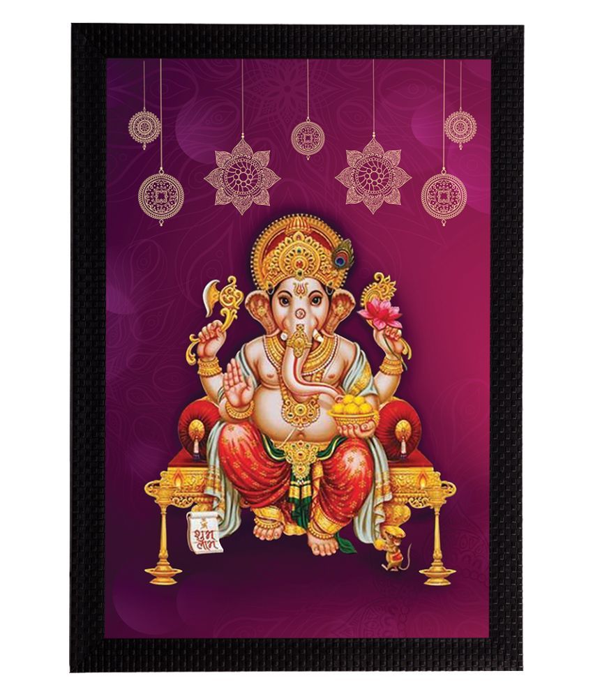     			eCraftIndia Synthetic Painting With Frame