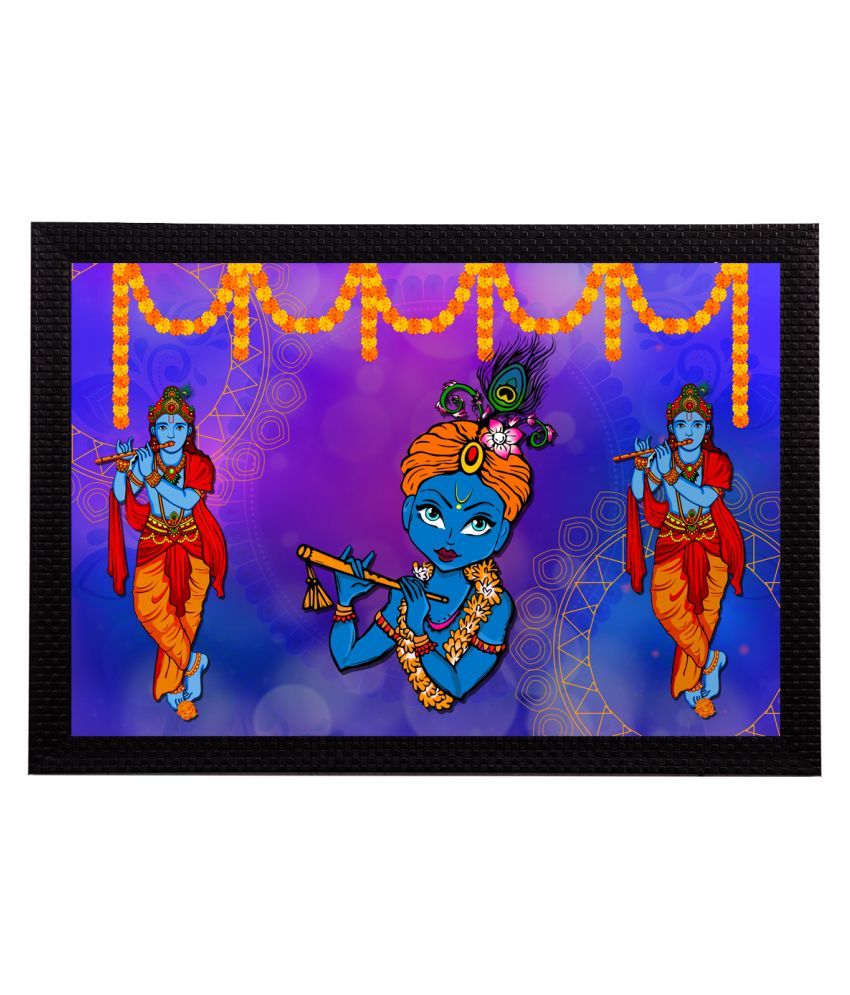     			eCraftIndia Synthetic Painting With Frame