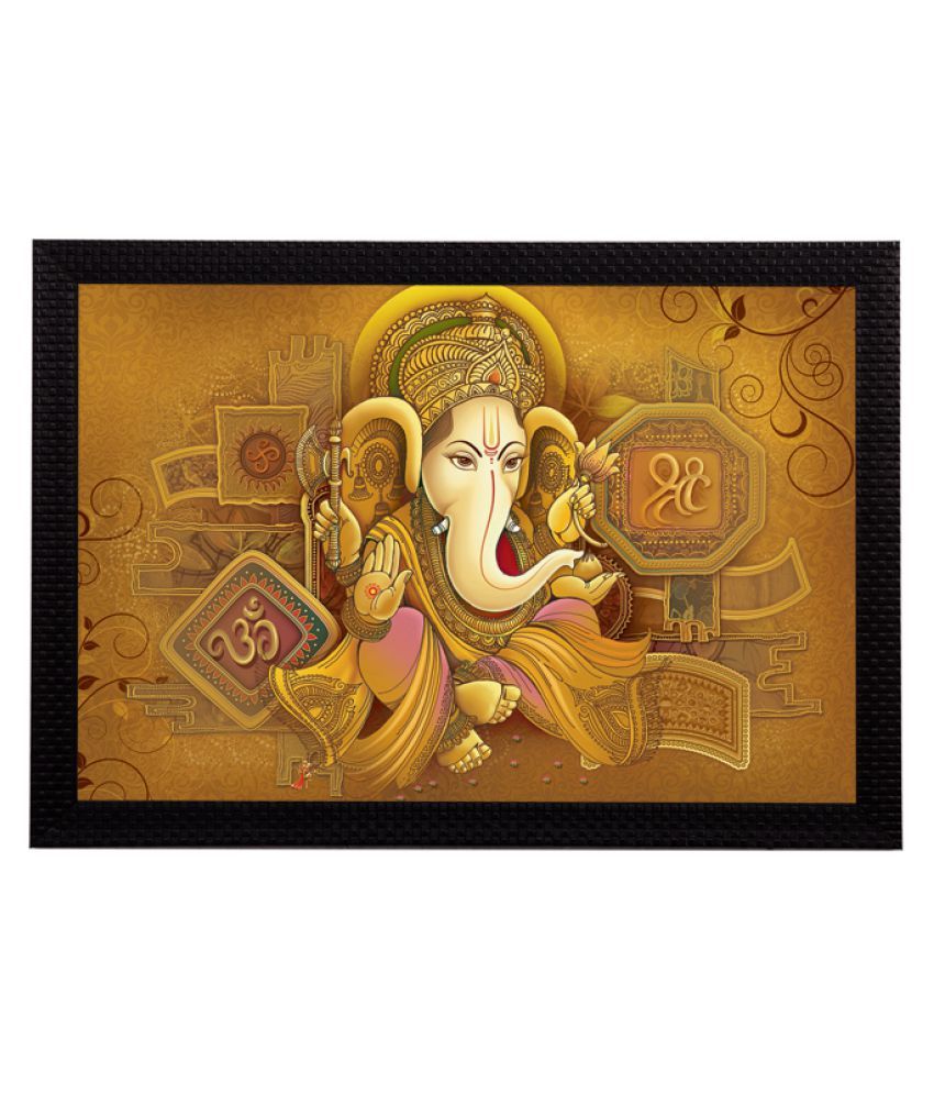     			eCraftIndia Synthetic Painting With Frame