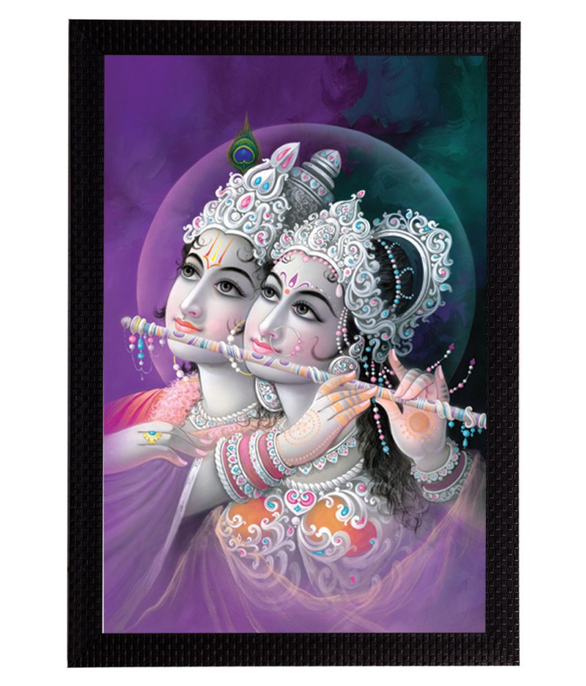     			eCraftIndia Synthetic Painting With Frame