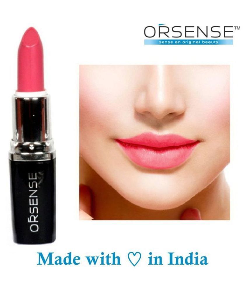     			orsense Creme Lipstick Flamingo Pink 3 g