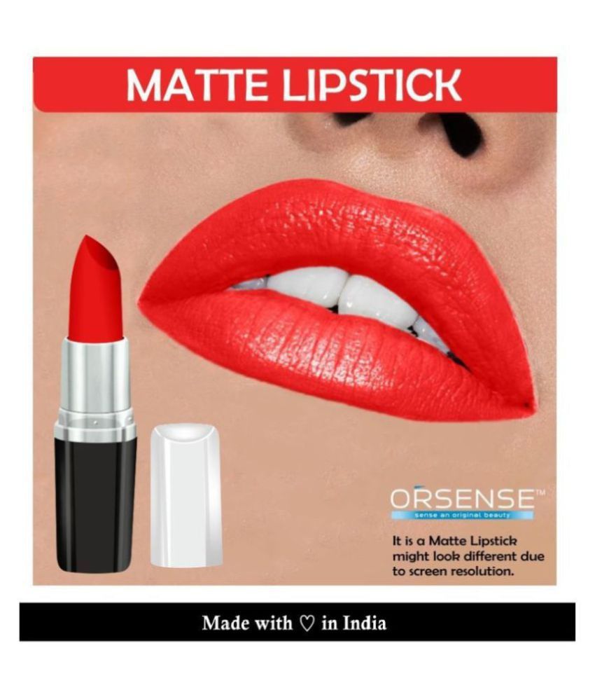     			orsense Lipstick Blood Red 3.5 g