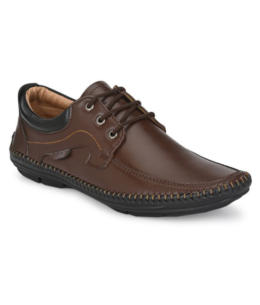     			Mactree - Brown Men's Formal Shoes