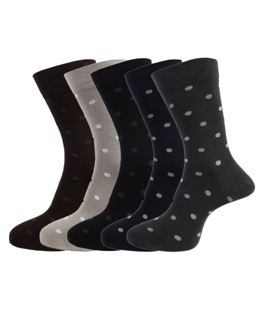     			Dollar Multi Casual Full Length Socks Pack of 5