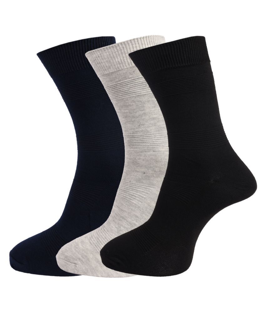     			Dollar Multi Formal Full Length Socks Pack of 3