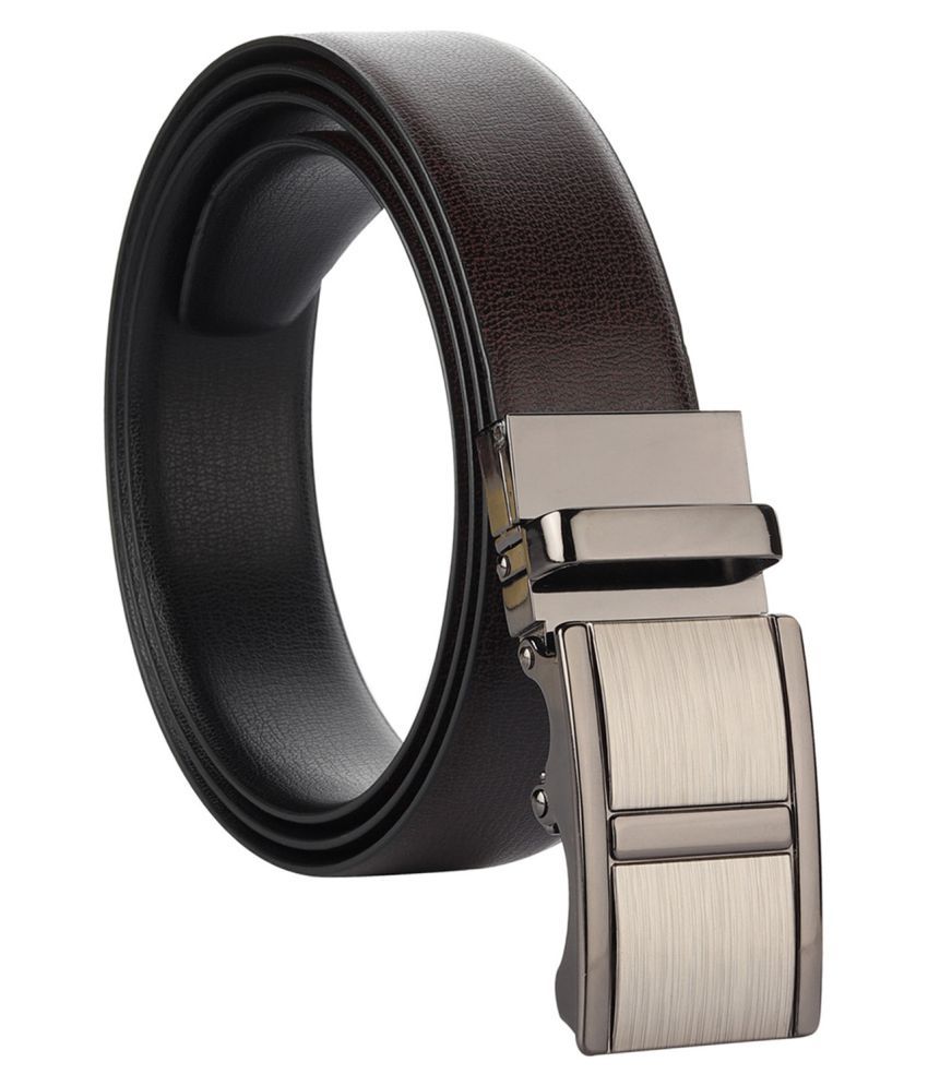     			Loopa Brown PU Formal Belt Pack of 1