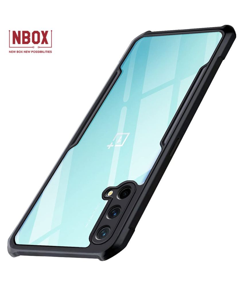1 Oneplus Nord Ce 5g Hybrid Covers Nbox Black Plain Back Covers Online At Low Prices Snapdeal India