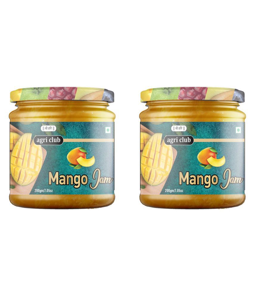     			AGRI CLUB Super Mango Jam 400 gm(Pack of 2 x 200 gms)