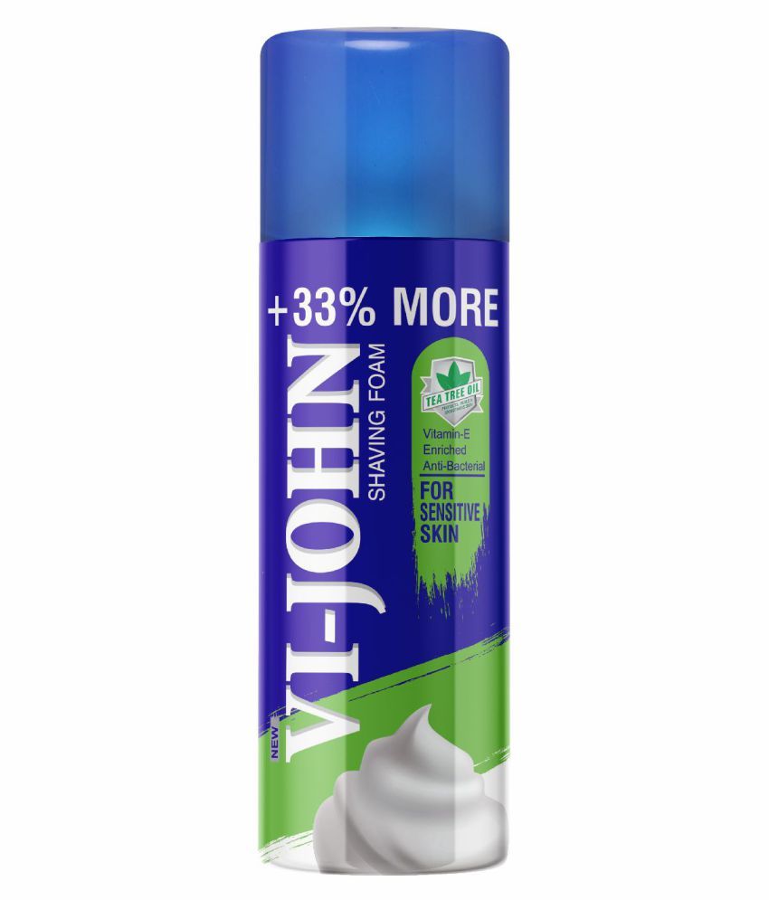 VIJOHN SHAVING FOAM SENSITIVE SKIN 400 GM (Pack of 1) Buy VIJOHN