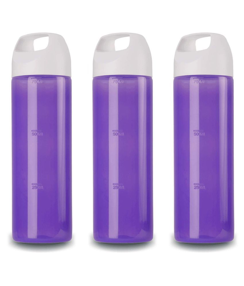     			Oliveware - Purple Water Bottle 750 mL ( Set of 3 )