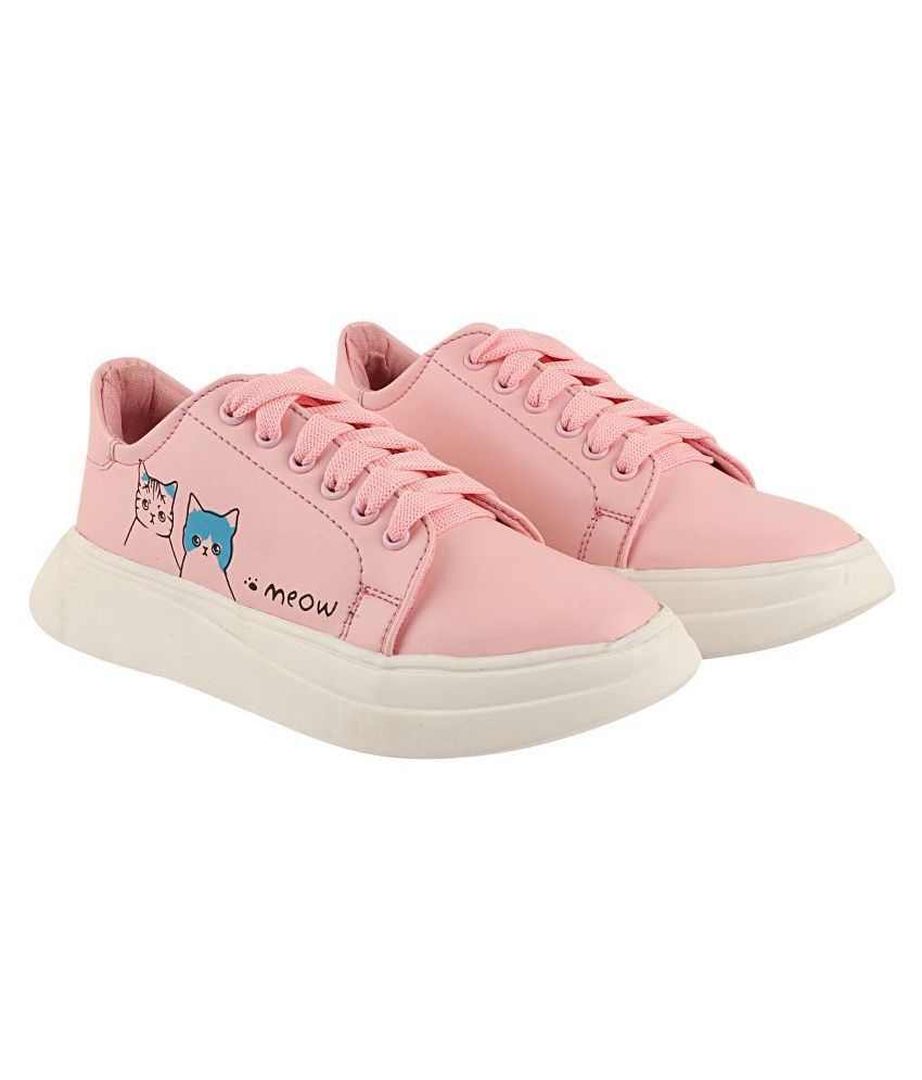 Do Bhai Pink Casual Shoes