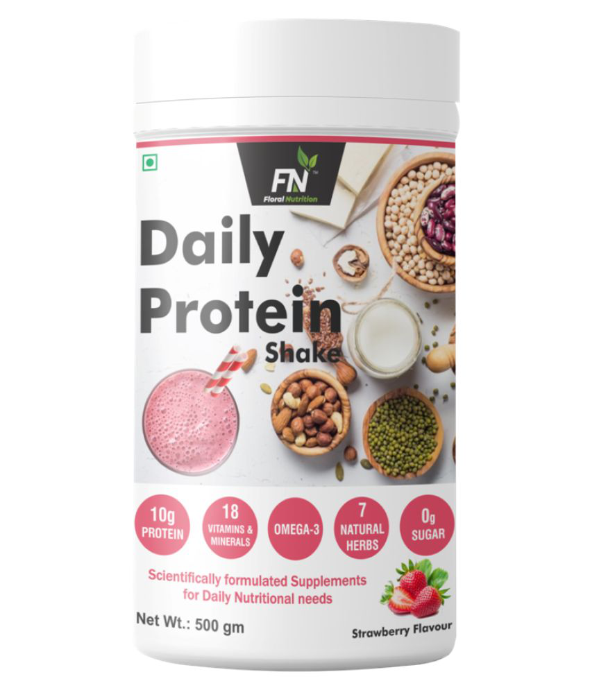 FN Floral Nutrition Daily Protein Shake-Herbal 500 gm