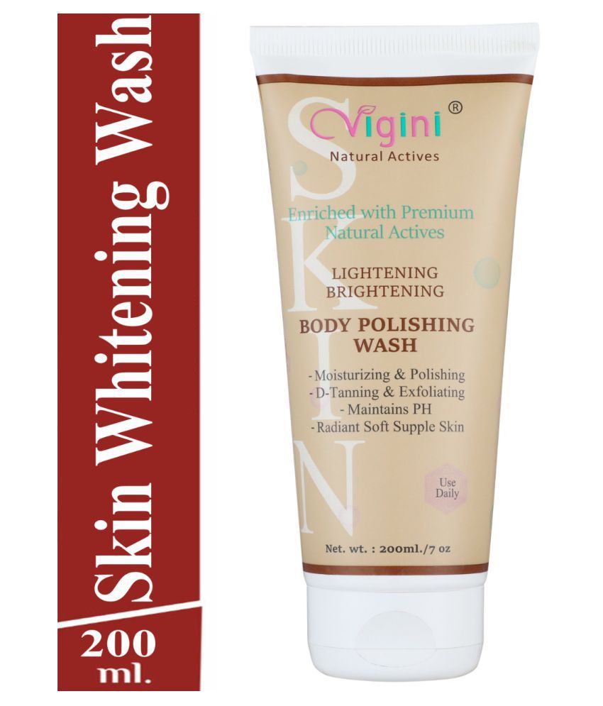     			Vigini Lightening Wash use with Skin Whitening Soap Cream Gel Serums Vitamin C Brightening Soap 250 g