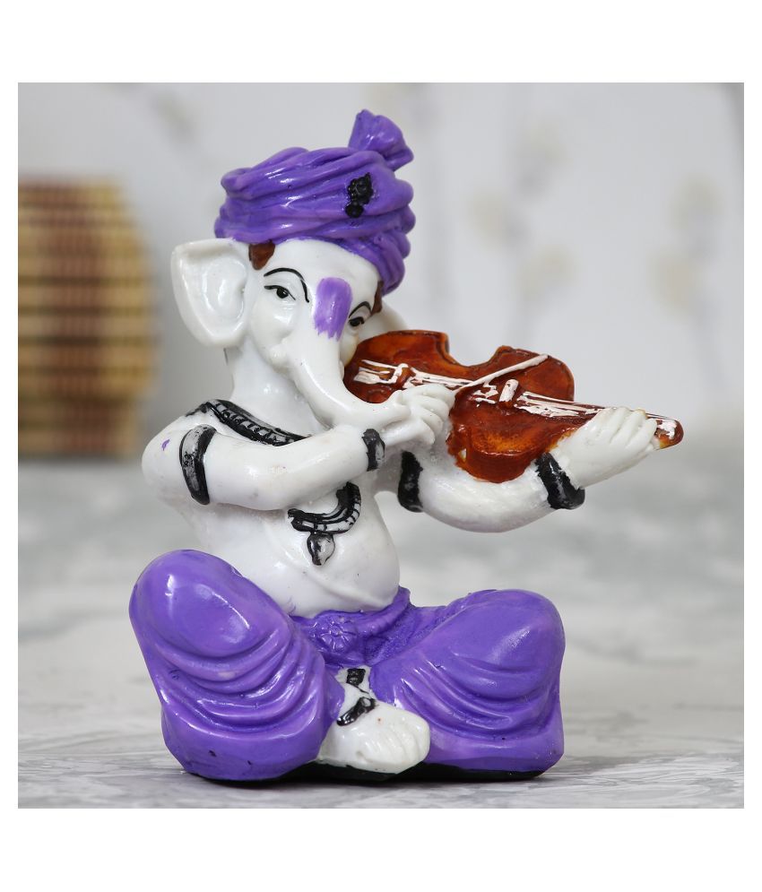     			eCraftIndia Showpiece Resin Ganesha Idol 10 x 6 cms Pack of 1