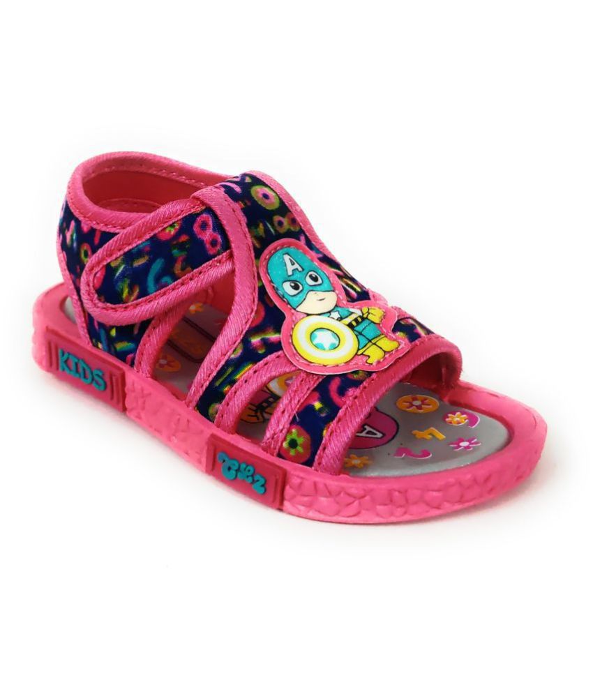 Coolz Kids Chu-Chu Sound Musical First Walking Sandals Baby-4 for Baby Boys and Baby Girls Age 1-2.5 Years