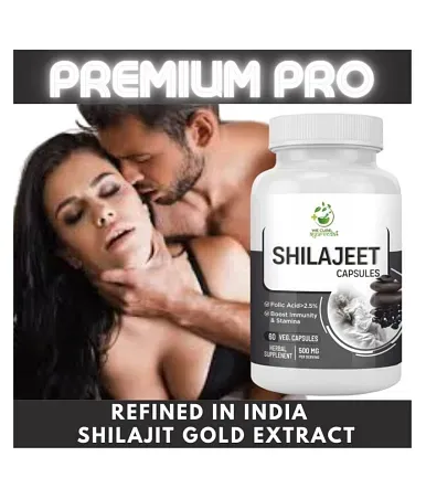 Shilajit Gold Premium Pro Sexual Capsules For Sexual power tablets