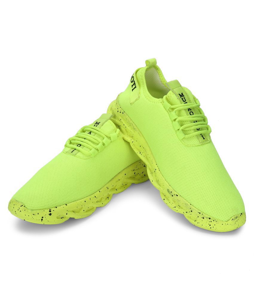 MUTAQINOTI Running Sports Shoes Running Shoes Green