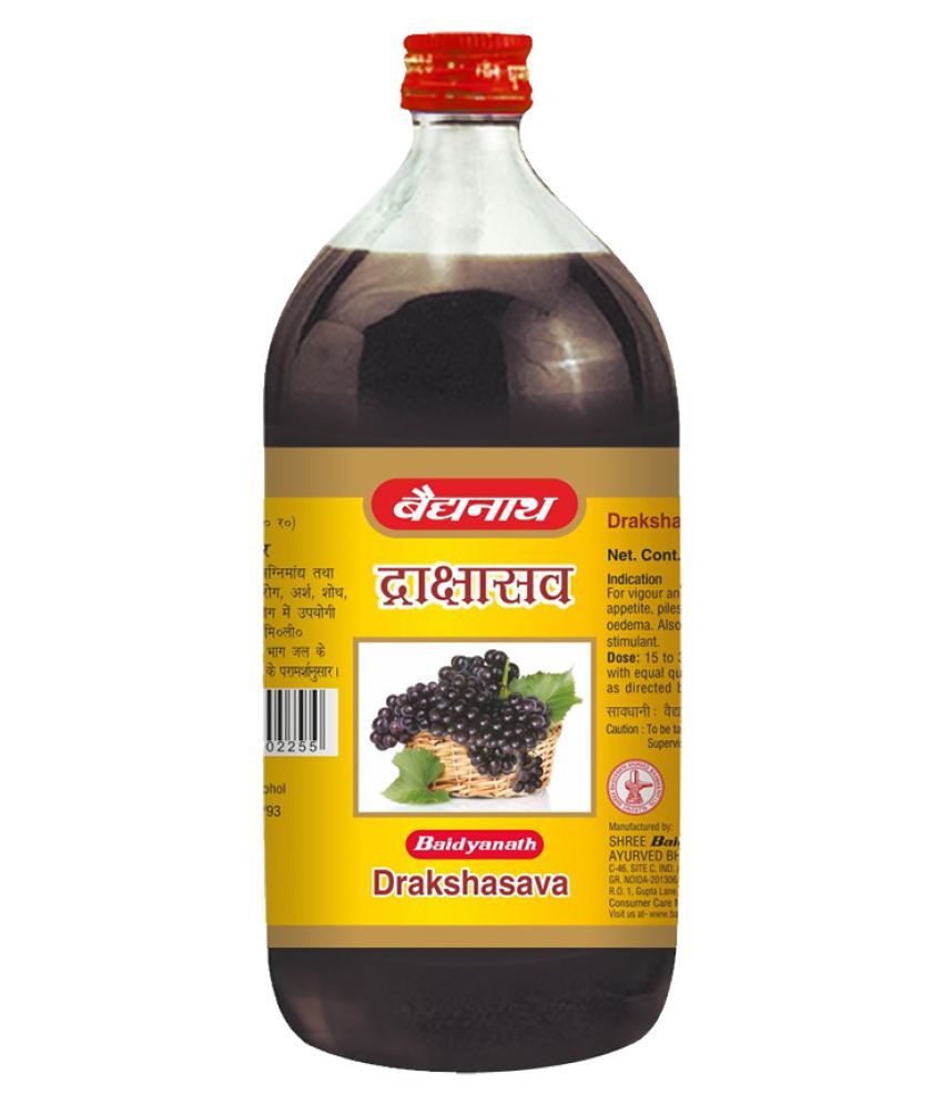     			Baidyanath Drakshasava Liquid 450 ml